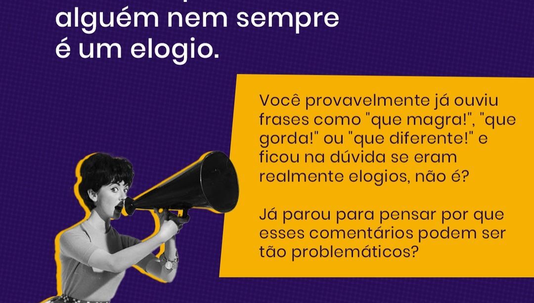 Comentários sobre aparência nem sempre são elogios