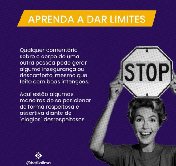 Aprender a dar limites aos comentários sobre aparência e proteger sua autoestima e saúde mental