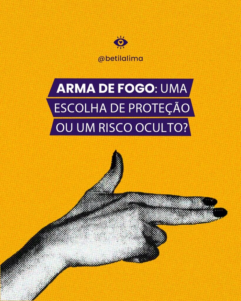 Arma de fogo: uma escolha de proteção ou um risco oculto?